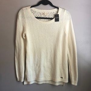Hollister Sweater, Cream colored, Size S